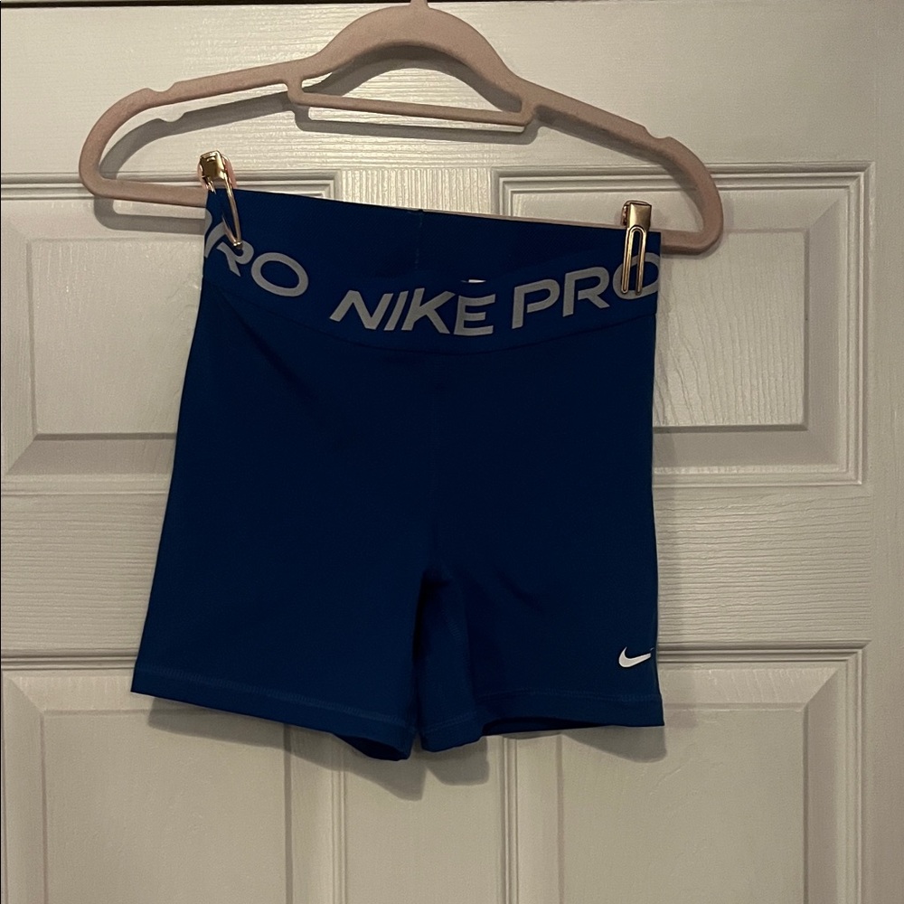 Nike Women's Deep Blue Bike Shorts